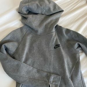 NIKE funnel neck pullover hoodie sweatshirt